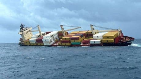 India's Kerala state on high alert as vessel with hazardous cargo sinks off its coast