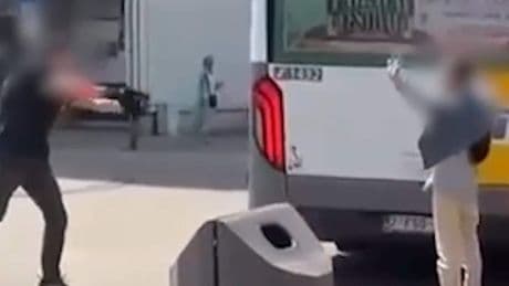 Hier wordt mesaanvaller in Antwerpen aangehouden