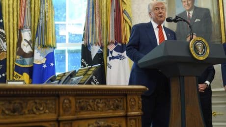 Trump to announce that the U.S. will call the Persian Gulf the Arabian Gulf, officials say