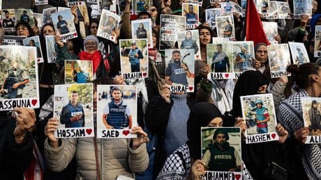 Des sociétés de journalistes appellent à l'évacuation des collaborateurs gazaouis des médias français
