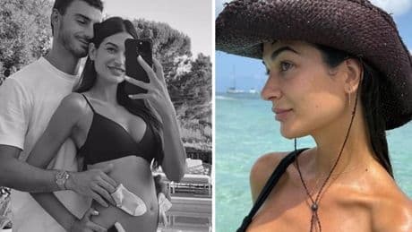 La 'influencer' Estela Grande, embarazada de mellizos