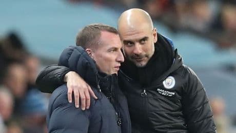 Pep Guardiola tells Celtic boss Brendan Rodgers what he wants to hear about Simpson-Pusey as 'trust' made crystal clear