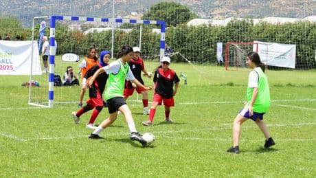 Bayındır’da futbolun kalbi özel sporcular için attı!