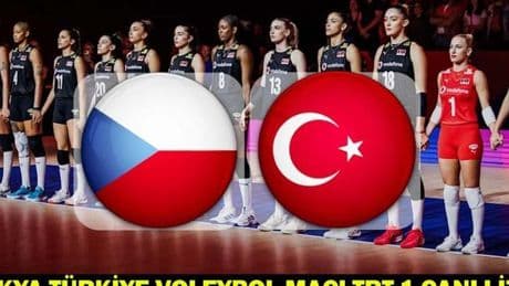 ÇEKYA TÜRKİYE VOLEYBOL MAÇI TRT 1 CANLI İZLE: Filenin Sultanları maçı HD kesintisiz, şifresiz izle! FIVB Milletler Ligi Çekya Türkiye maçı hangi kanalda, saat kaçta?