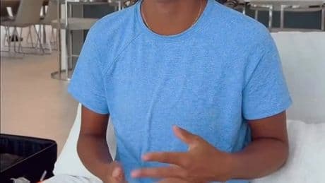 Emma Raducanu’s US Open final opponent Leylah Fernandez asks lucky fan out on DATE before major tennis tournament