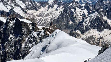Vermisste Alpinisten tot im Mont-Blanc-Massiv aufgefunden