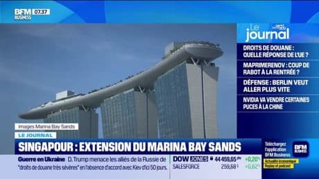 Singapour : extension du Marina Bay Sands