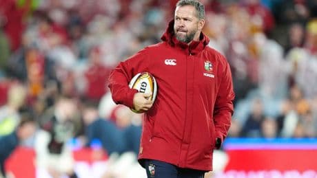 Andy Farrell not ruling out leading the Lions for New Zealand tour