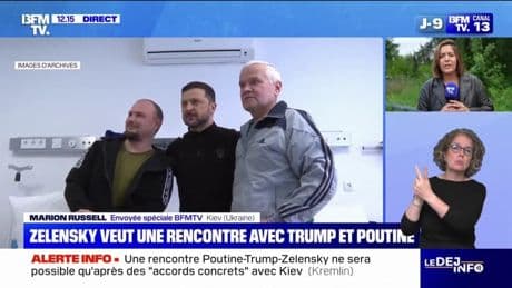 Guerre en Ukraine: Volodymyr Zelensky veut une rencontre trilatérale avec Donald Trump et Vladimir Poutine