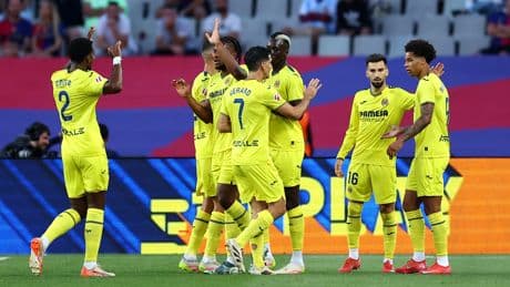 Barcelona'yı deviren Villarreal, Şampiyonlar Ligi'ndeki yerini ayırttı