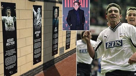 Championship club face BACKLASH after former star - who was sacked as a TV pundit for racist remarks - is included in new Walk of Fame