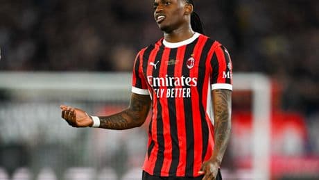 Serie A : blessé au mollet, Rafael Leão forfait pour le premier match de l'AC Milan