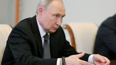 Le réarmement de l'Otan n'est pas une "menace" pour la Russie, affirme Vladimir Poutine