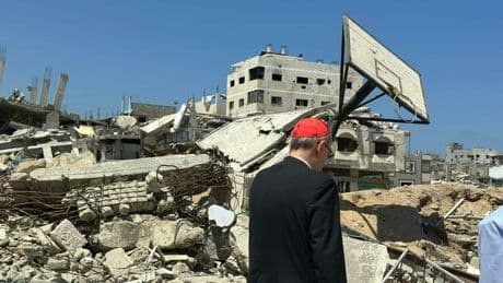 Gaza, il cardinale Pizzaballa: «Cristo non è assente dalla Striscia, situazione moralmente inaccettabile»