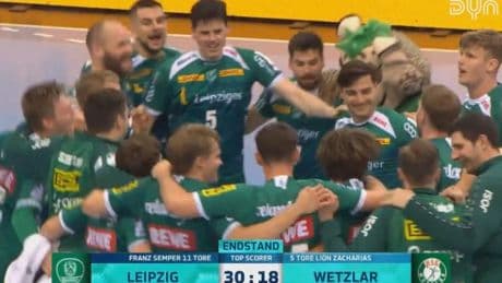 Leipzig beendet Niederlagenserie – Klarer Sieg gegen Wetzlar
