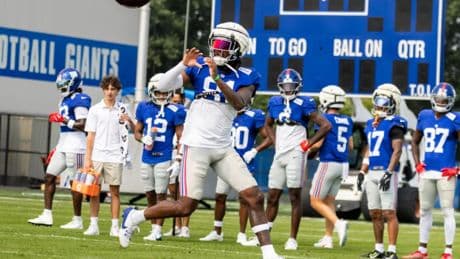 Battle for final receiver spots among things to watch in Giants’ second preseason game