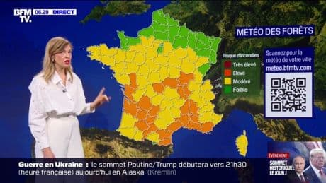 Des orages sur la façade est, du soleil sur le reste du pays, et toujours 70 départements en vigilance orange canicule