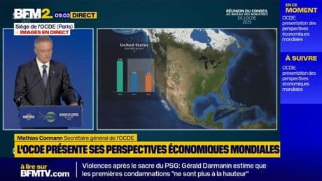 Droits de douane: l'OCDE prévoit un ralentissement de la croissance aux États-Unis et en Chine
