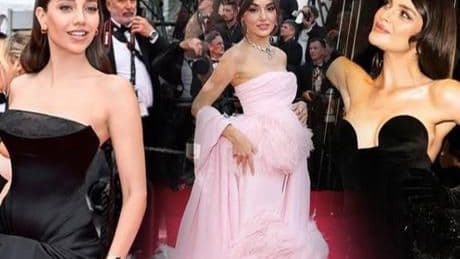 Ünlü modacı yorumladı! Cannes'da kim öne çıktı? Sinem Ünsal, Hande Erçel, Dilan Çiçek Deniz...