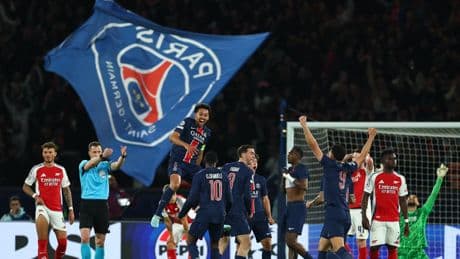 El PSG liquida a un combativo Arsenal