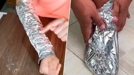 Hay gente recomendando embutirse la pierna en papel de albal. Hay cero pruebas de que funcione