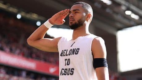 Cody Gakpo to be sent a FA warning for unveiling 'I belong to Jesus' vest after scoring in Liverpool's thumping 5-1 title-sealing win over Tottenham