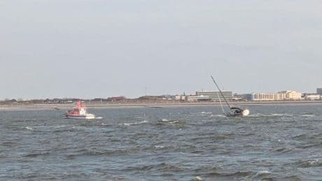 In der Nordsee: Segeljacht läuft auf Sandbank auf - Familie gerettet