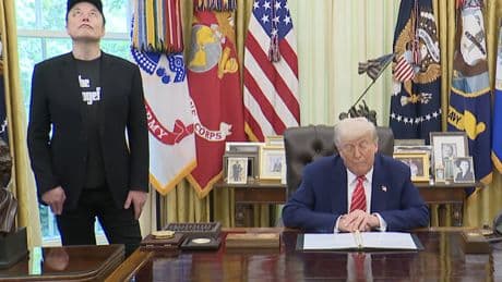Trump conducts the weirdest exit interview in history as Musk departs the White House — for now
