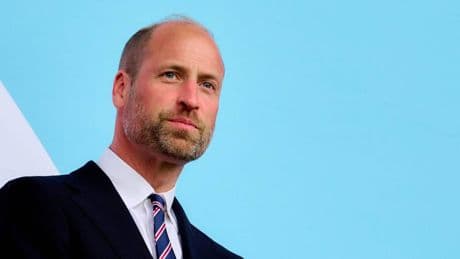 Prinz William mit Prinzessin Charlotte beim Frauen-EM-Finale