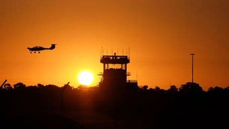 Major airport locked down after dark figure spotted on runway before vanishing into drain