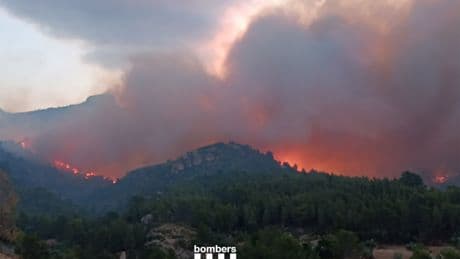 El incendio de Tarragona arrasa más de 2.300 hectáreas y obliga a confinar a miles de vecinos: &quot;Quedan horas críticas&quot;