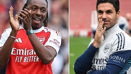 Mikel Arteta reveals tactic Eberechi Eze used to sign for Arsenal ahead of Tottenham