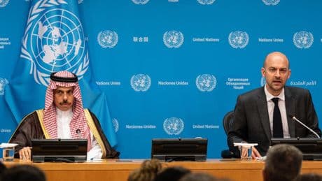 Reconnaissance de l’État de Palestine : à la conférence de l’ONU, la France échoue à rallier la Grande-Bretagne