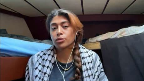 "On se prépare à être interceptés ou attaqués": Rima Hassan, en route pour Gaza dans un bateau humanitaire, redoute une intervention d'Israël