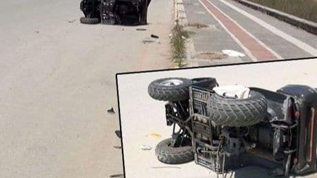Antalya’da ATV takla attı! 2 kişi hayatını kaybetti