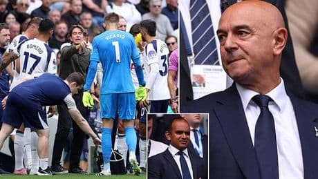 Daniel Levy RESIGNS as Tottenham chairman after nearly 25 years in charge of north London club