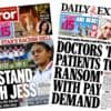 'Doctors hold patients to ransom' and Lionesses 'stand with Jess'