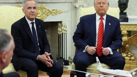 “Ne jamais dire jamais” : Trump réplique à Mark Carney, qui lui signifie que le Canada ne sera “jamais” à vendre