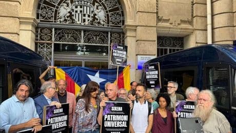 Pinturas de Sijena, en directo: última hora sobre el traslado y devolución de los murales de Catalunya a Aragón