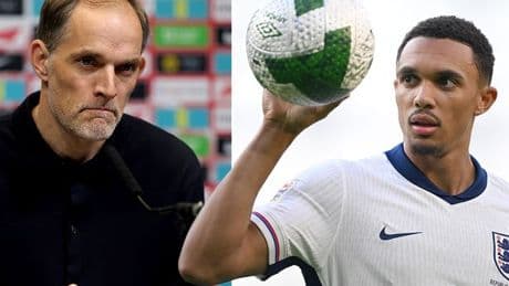 Thomas Tuchel repeats Arne Slot's warning to Trent Alexander-Arnold over England place