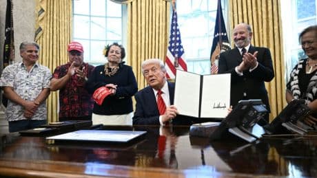 Donald Trump réautorise la pêche commerciale dans un vaste sanctuaire marin du Pacifique