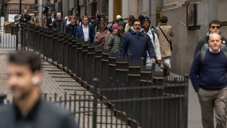 US employers likely added a modest 80,000 jobs last month, a sign that the labor market has cooled