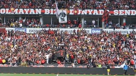 Eskişehirspor taraftarı rekoru yine kırdı