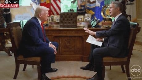 Watch moment Trump brutally shuts down ABC reporter Terry Moran during fiery interview saying ‘I’d never heard of you’
