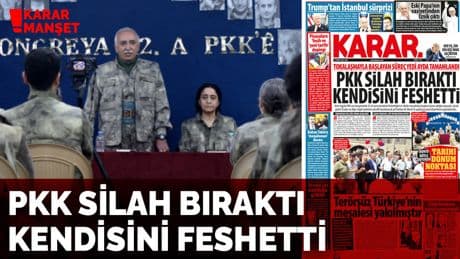 Tokalaşmayla başlayan süreç yedi ayda tamamlandı! PKK silah bıraktı kendisini feshetti