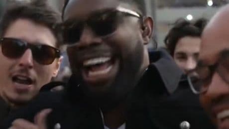 Arsenal fan Micah Richards MISSING from CBS Sports panel for crunch clash with PSG… as he parties with Gooners in Paris