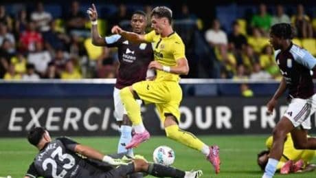 0-2: El Aston Villa impone su oficio ante un Villarreal irregular