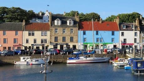 The Scottish seaside village home to two of the country's top fish and chip shops