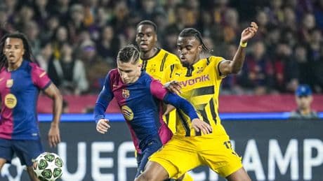 Horario, canal y dónde ver por TV el Borussia Dortmund - FC Barcelona de la UEFA Champions League