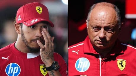 Ferrari chief tells 'extreme' Lewis Hamilton to 'stay calm' as he warns the 40-year-old his public outbursts 'only make things worse'